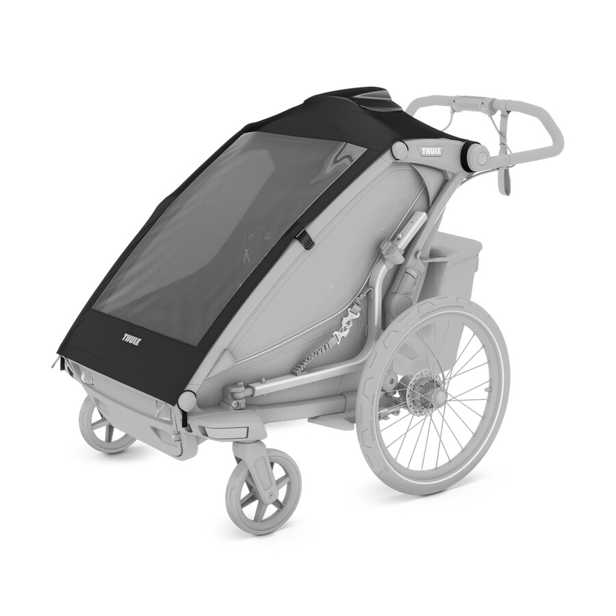 copertura doppia per purificatore daria per rimorchio bici