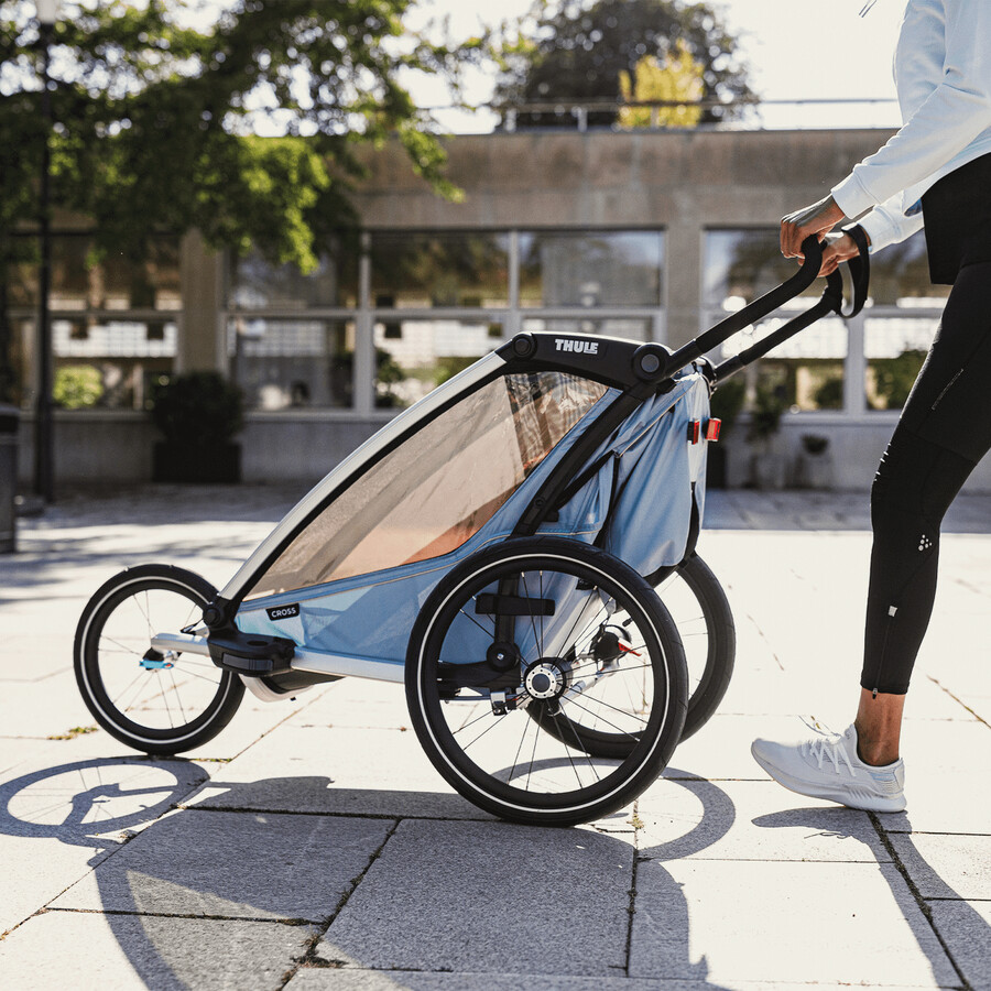 kit all-terrain per rimorchio multisport doppio in alluminionero