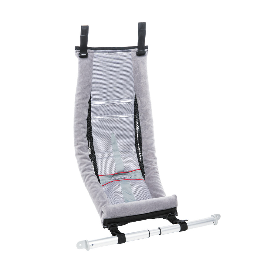 fascia porta bebè grigia