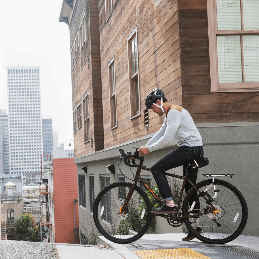 supporto per smartphone da bici nero