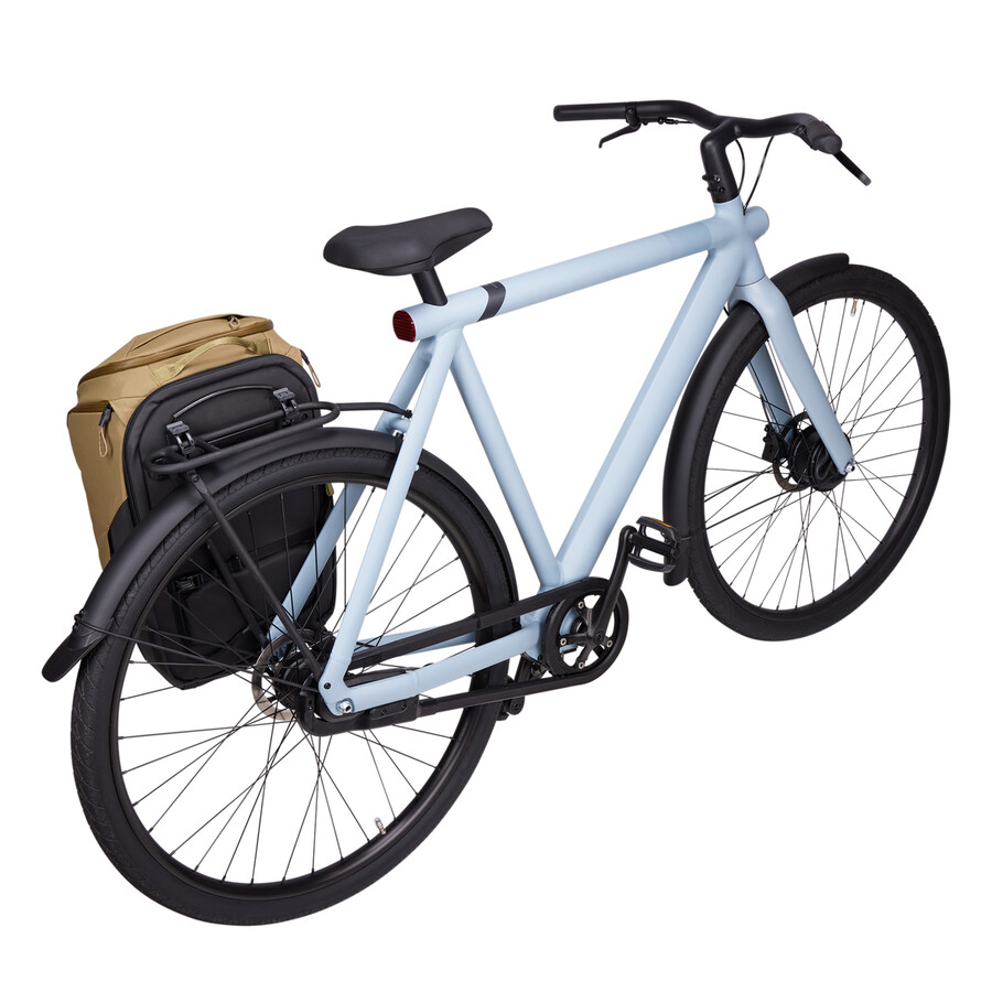 borsa e zaino per bici ibrida 26l beige chiaro