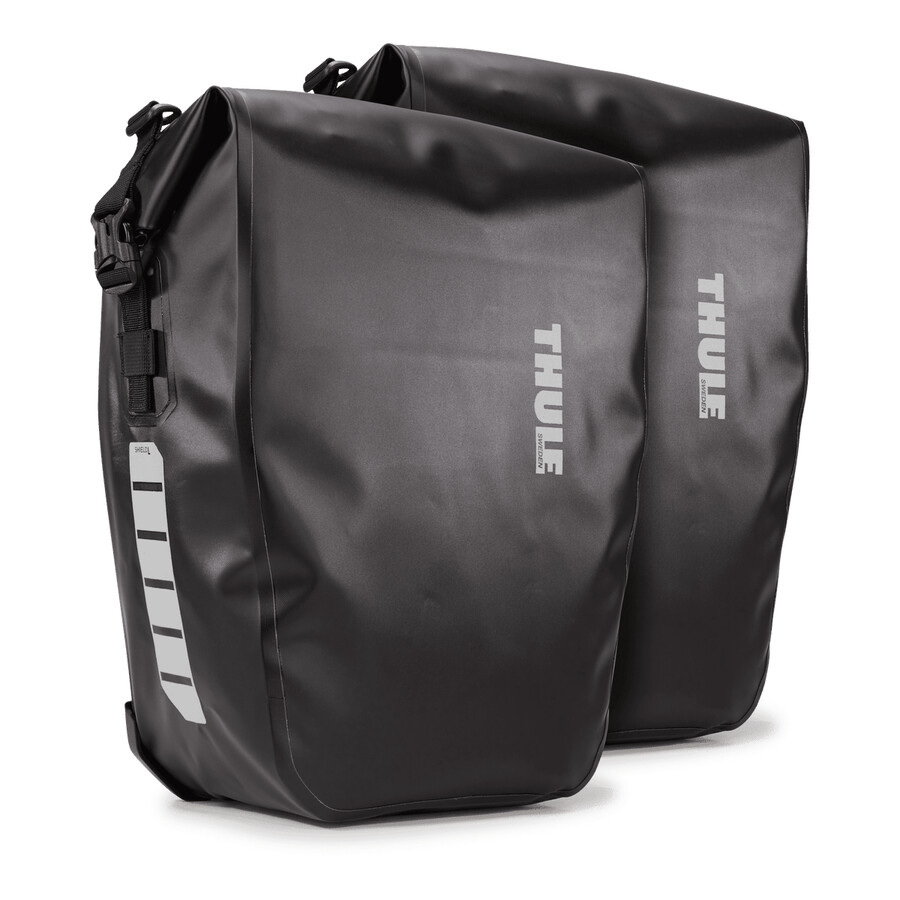 borsa da viaggio 25l confezione da 2 nera