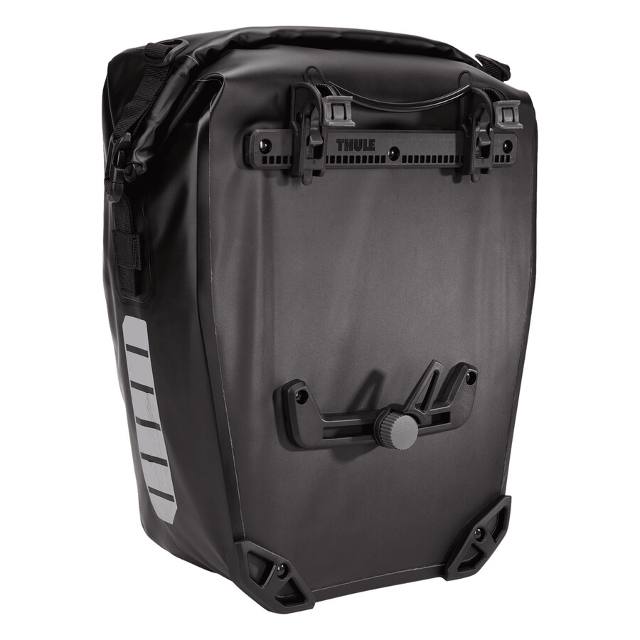 borsa da viaggio 25l confezione da 2 nera