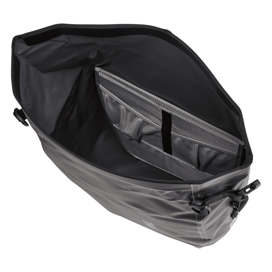 borsa da viaggio 25l confezione da 2 nera