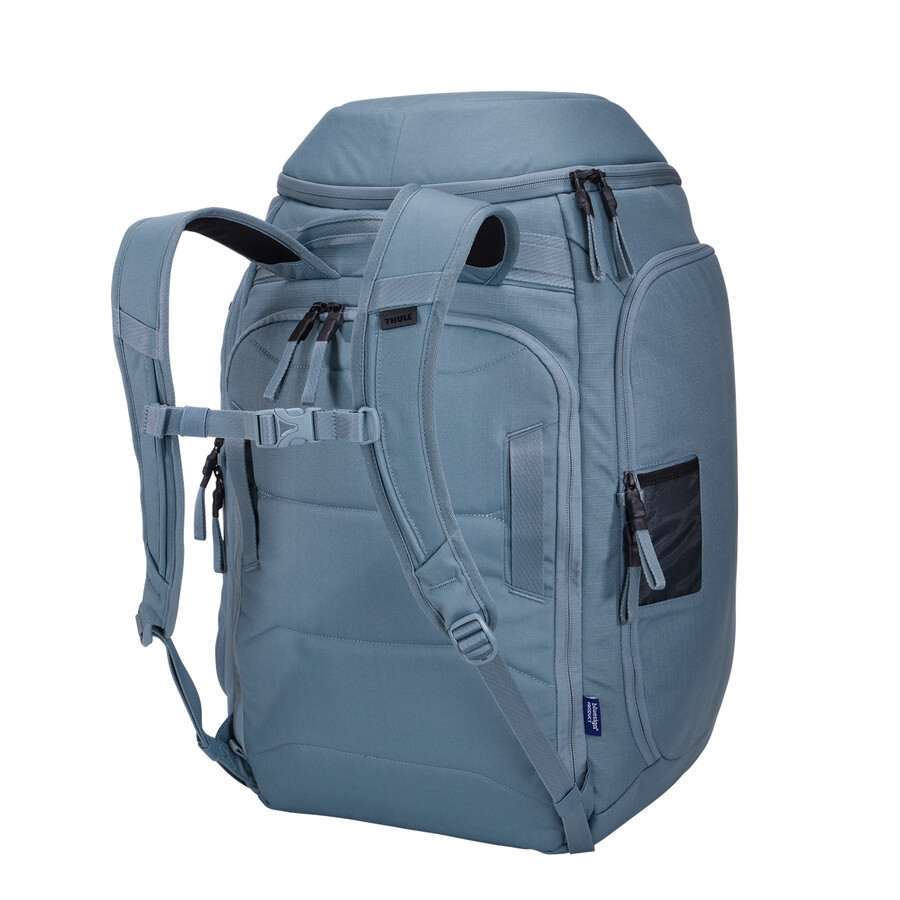 zaino per snowboard e scarponi da sci 60l blu medio