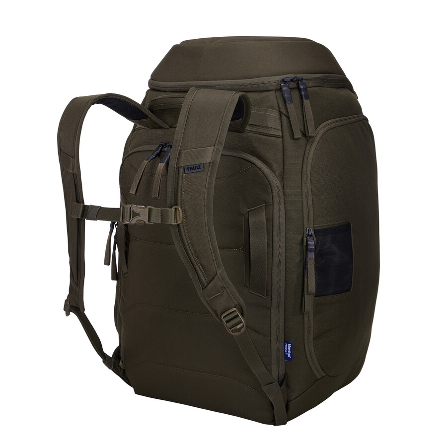 zaino per snowboard e scarponi da sci 60l color cachi intenso