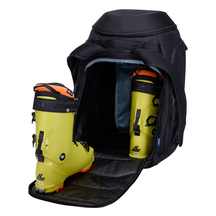 zaino da snowboard e scarponi da sci 60l nero