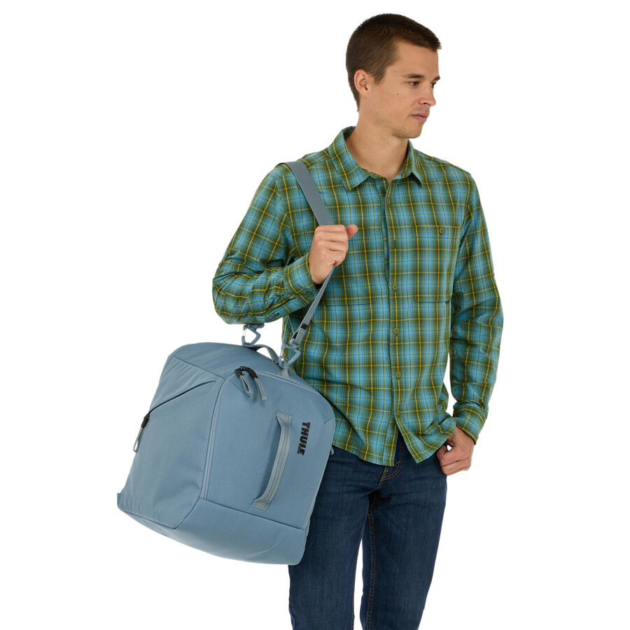 borsa per scarponi da sci e snowboard 35l blu medio