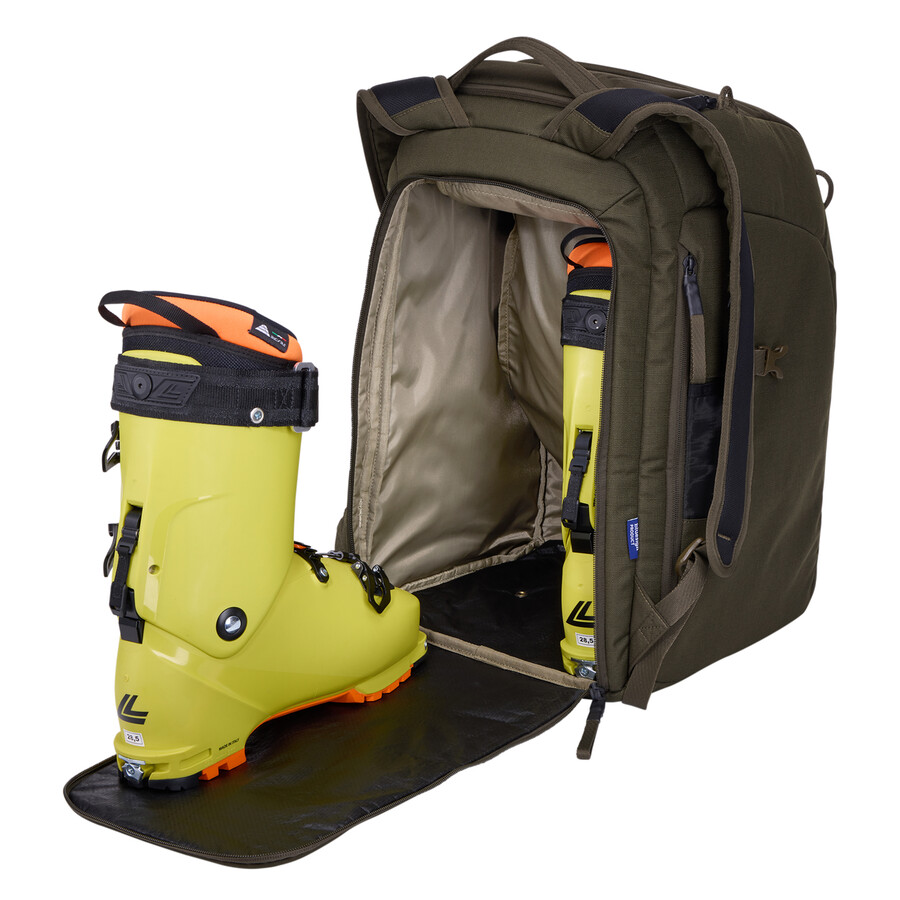zaino per scarponi da sci 45l deep khaki