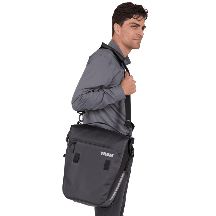 borsa da viaggio commuter pannier 22l nera