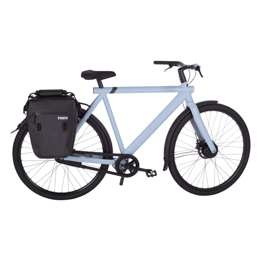 borsa da viaggio commuter pannier 22l nera