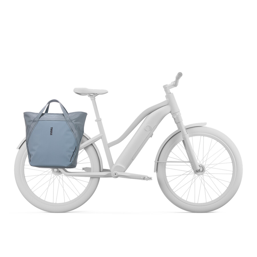 borsa per bici con chiusura inlock 25l blu medio