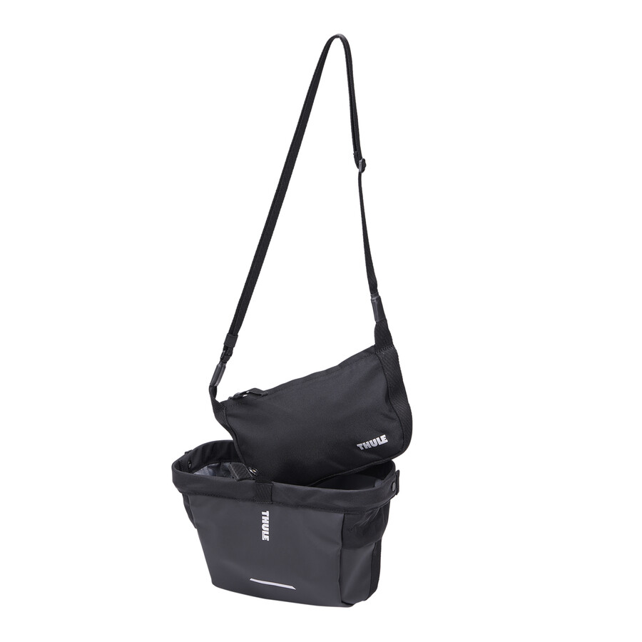 borsa da manubrio per bici 2l nera