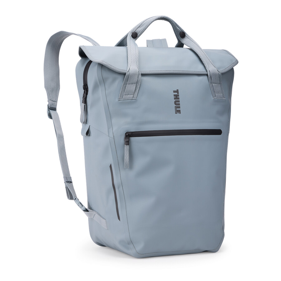 zaino portapacchi per bici con chiusura inlock 23l blu medio