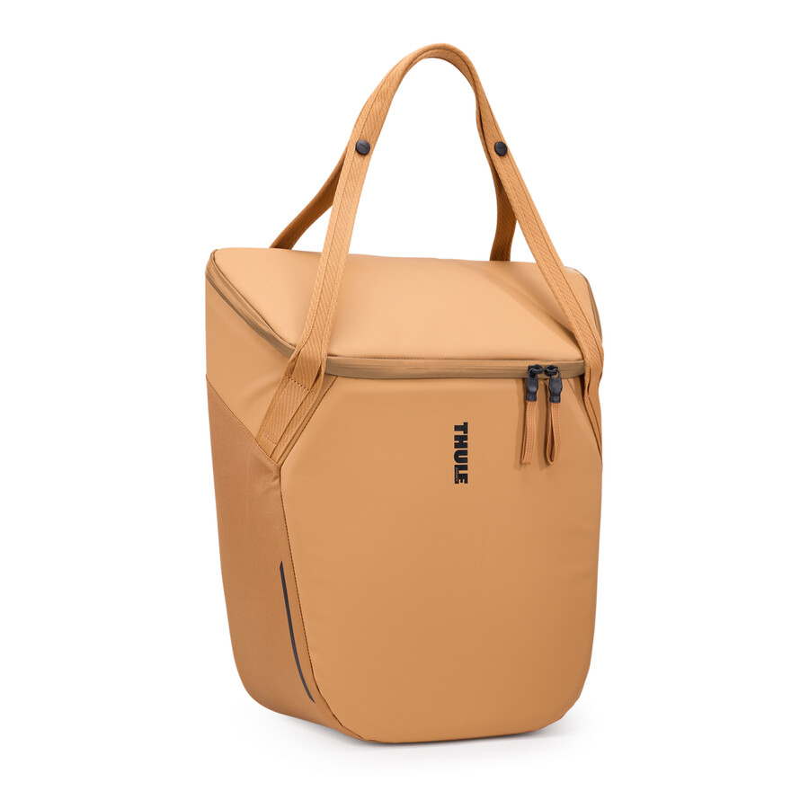 borsa termica per bici con chiusura inlock 21l arancione polvere