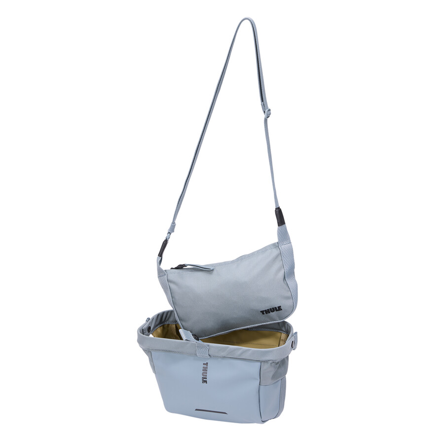 borsa da manubrio per bici 2l blu medio