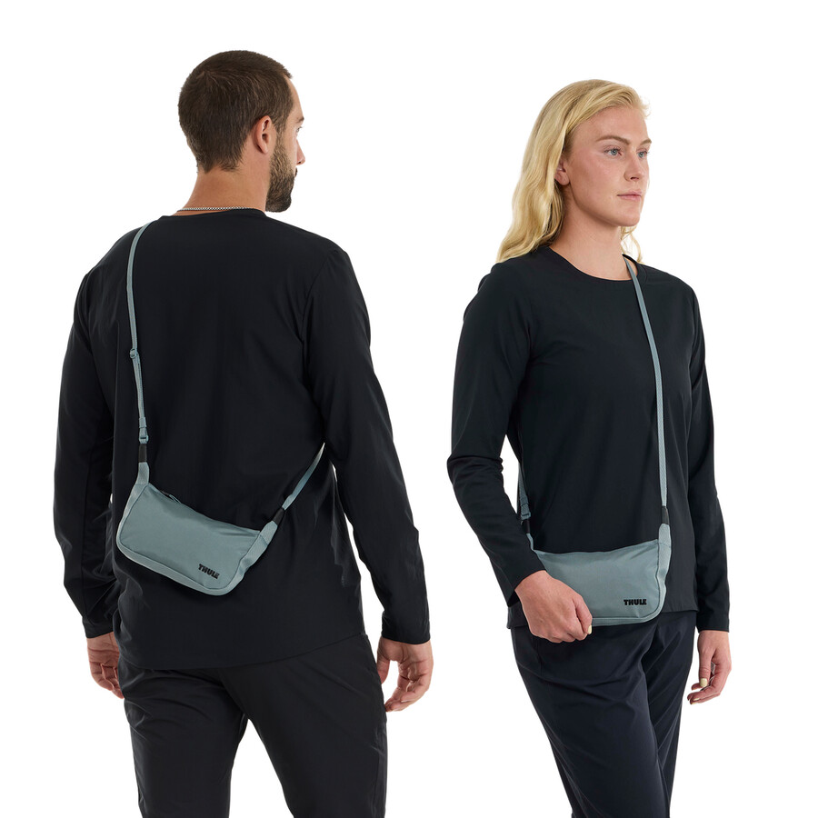 borsa da manubrio per bici 2l blu medio