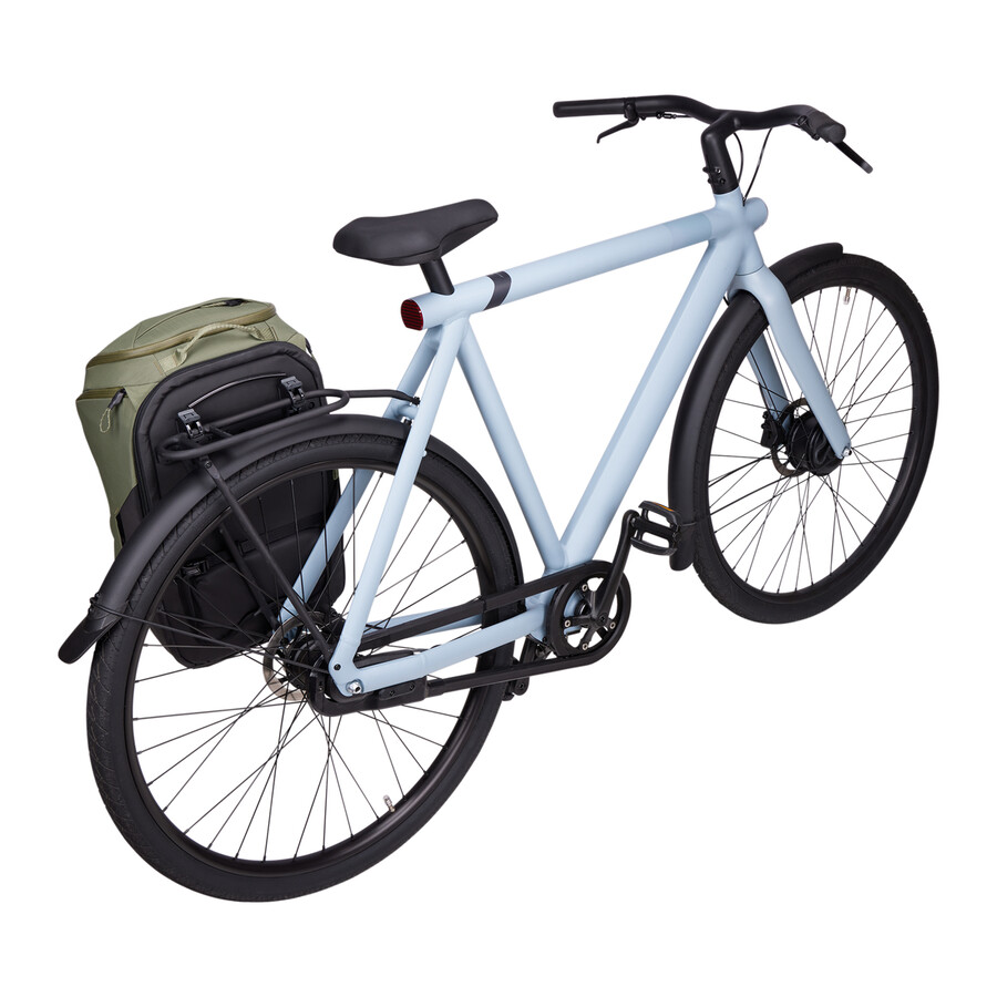 borsa e zaino per bici ibrida 26l verde