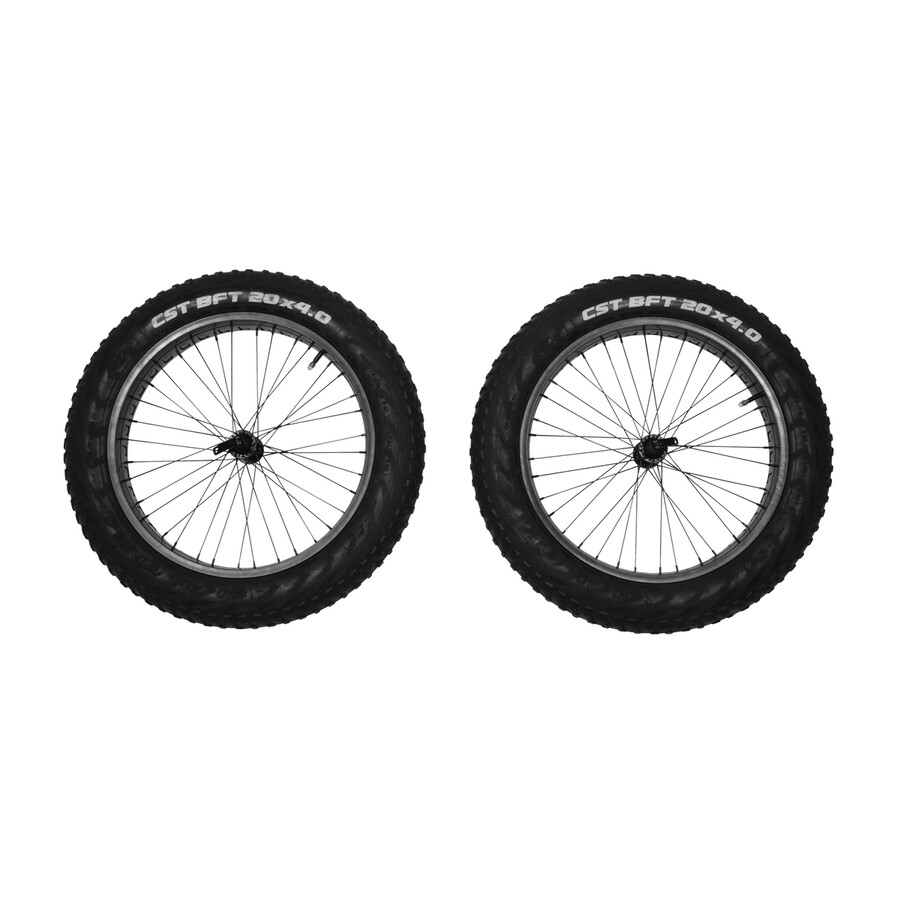 set di ruote fuoristrada per rimorchio per bicicletta