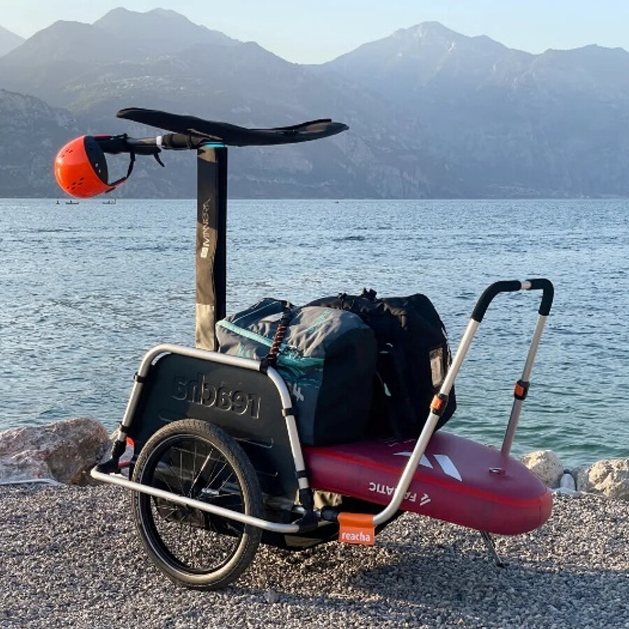 rimorchio per bicicletta per il trasporto urbano