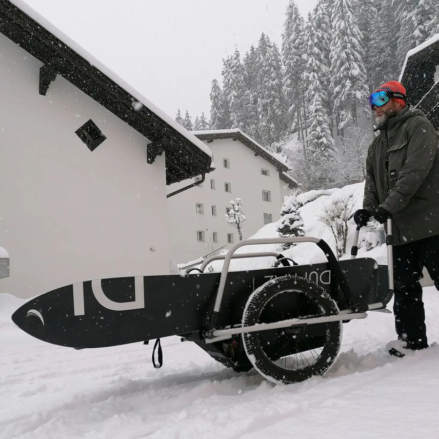 rimorchio per bicicletta per il trasporto urbano