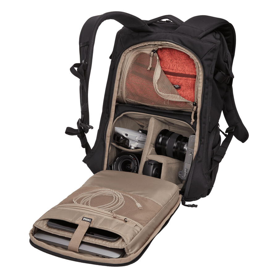 zaino per fotocamera dslr 24l nero