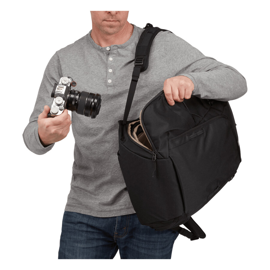 zaino per fotocamera dslr 24l nero