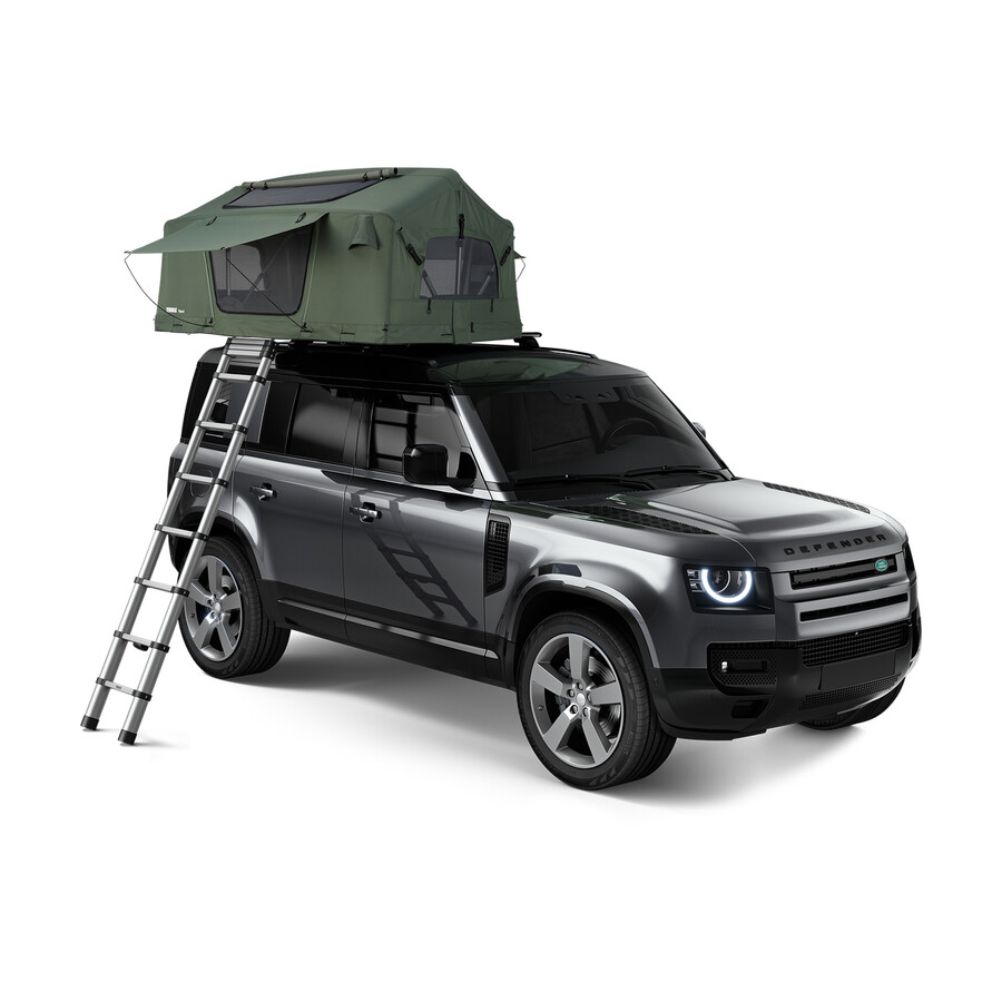 tenda da tetto per 2 persone colore verde agave