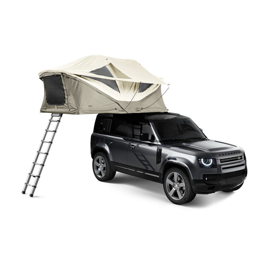 tenda da tetto thule approach m per 2-3 persone colore grigio pellicano