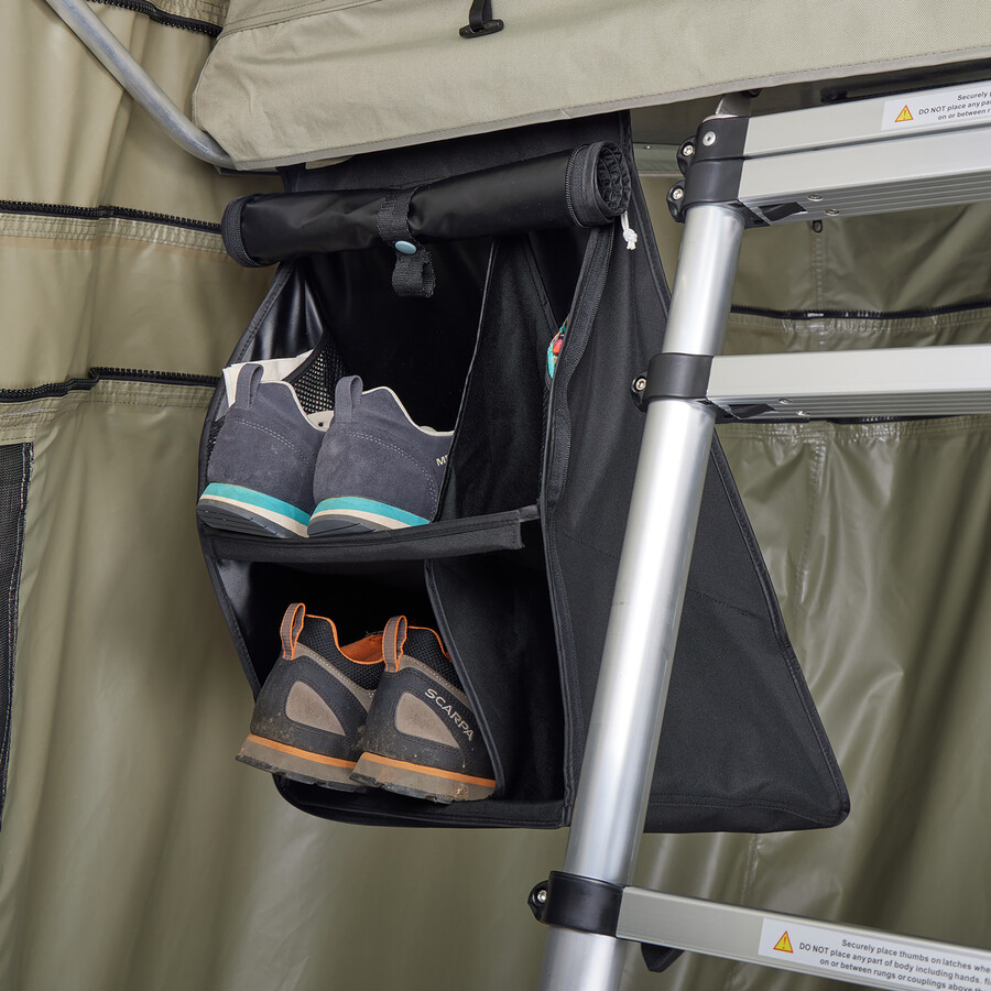 organizzatore per scarpe da tenda da tetto