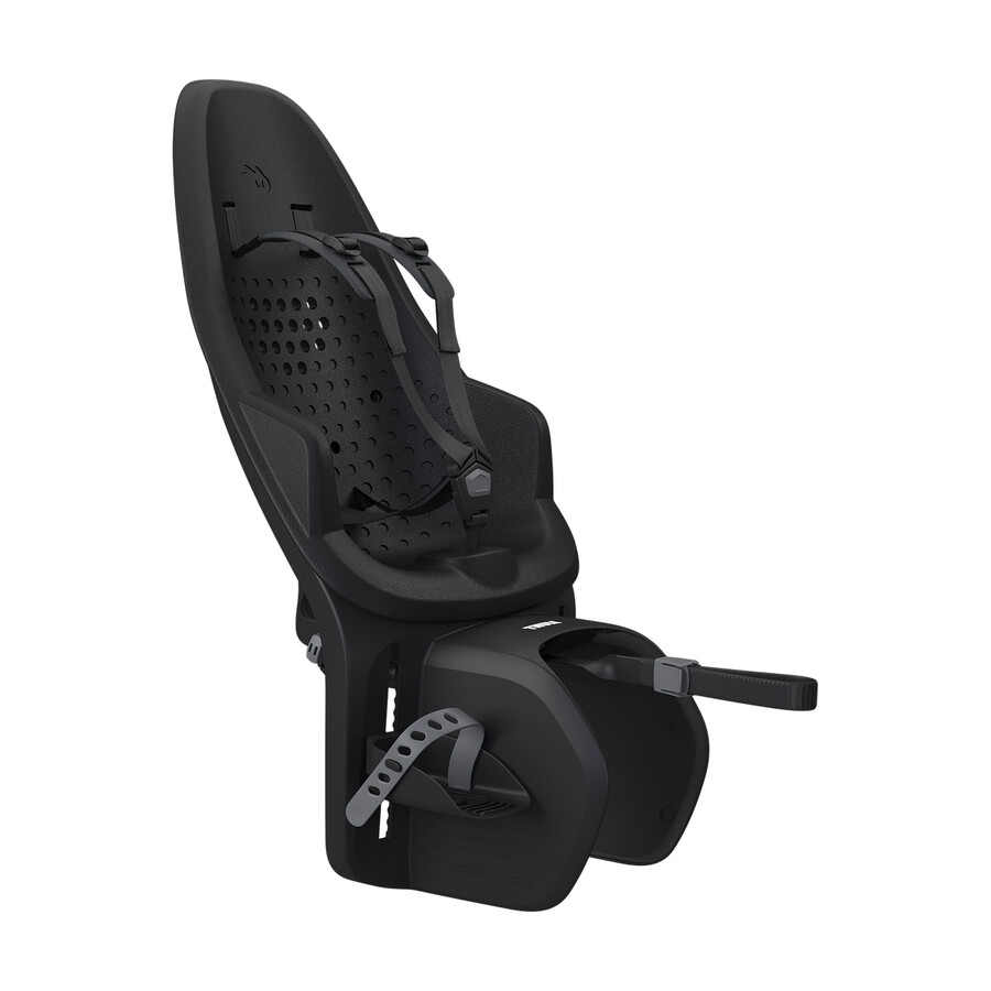 seggiolino per bicicletta thule yepp 2 maxi da montare sul portapacchi colore nero notte