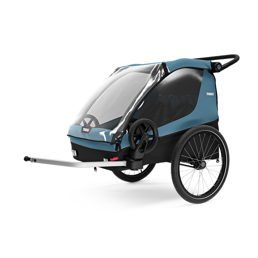 rimorchio per bici da carico per bambini cani