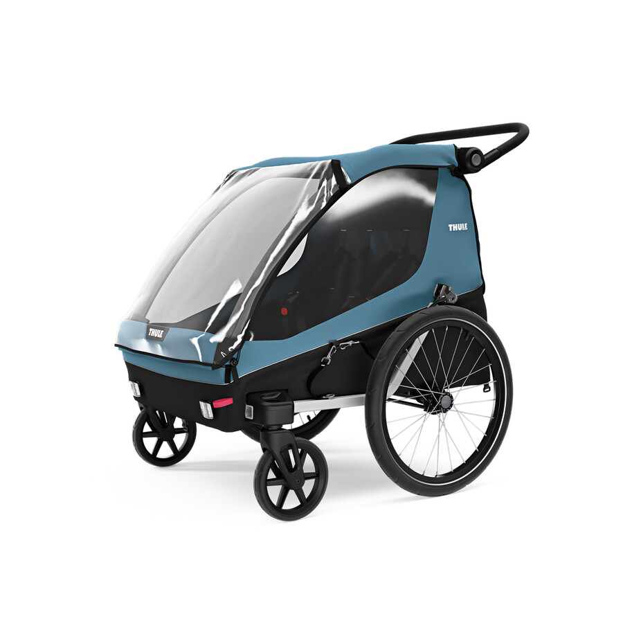 rimorchio per bici da carico per bambini cani
