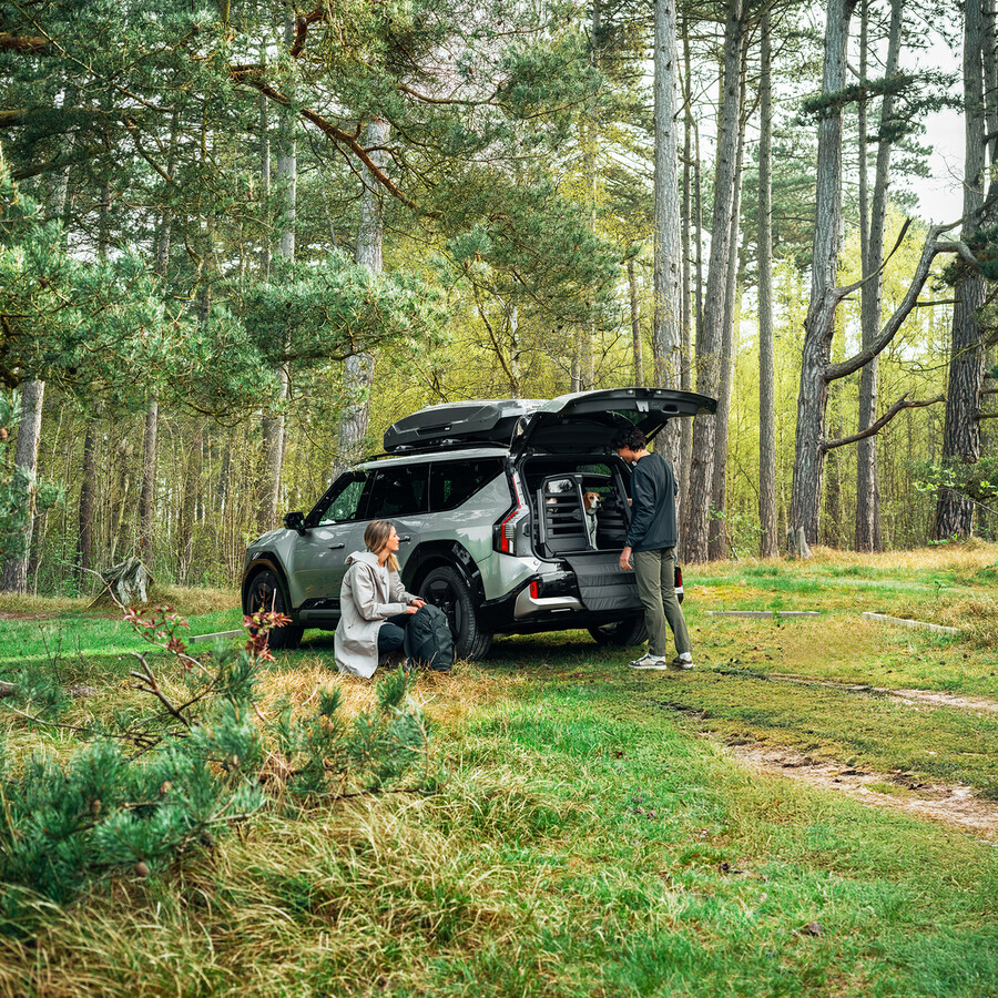 thule allax double l trasportino doppio per auto per cani