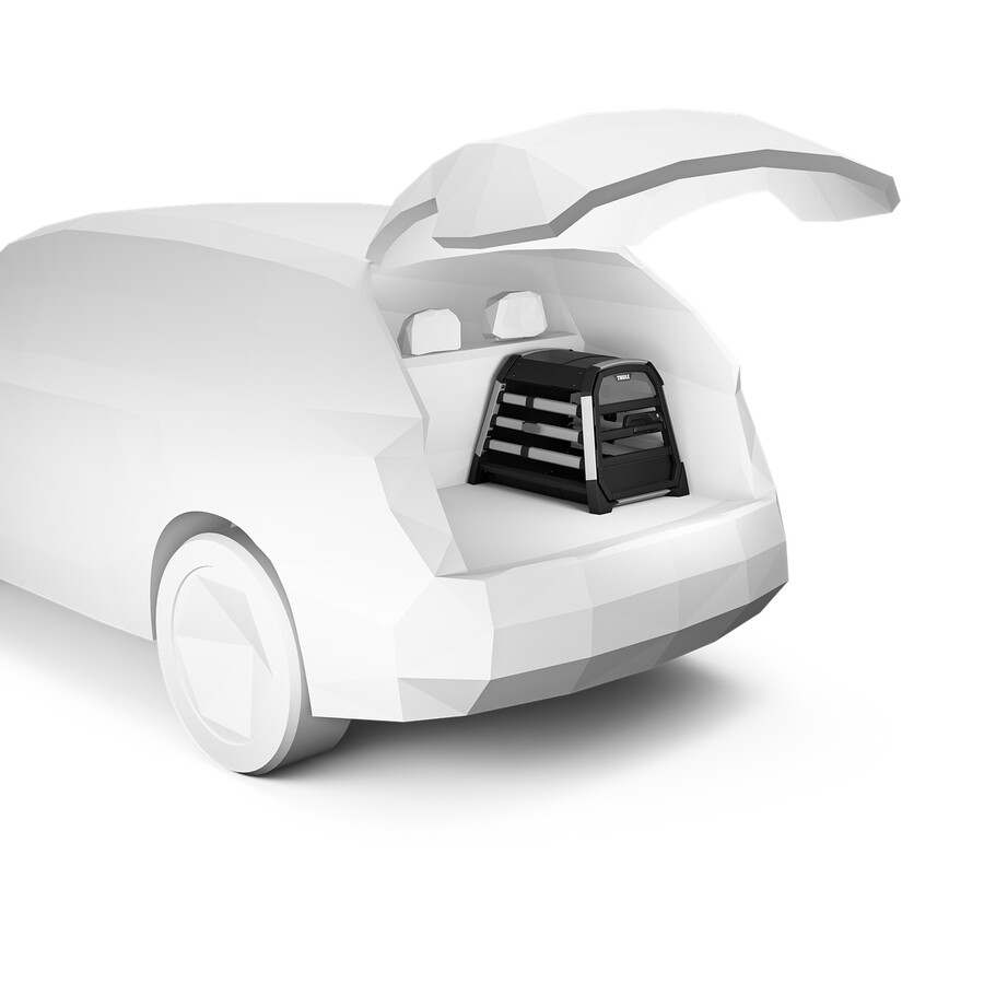 thule allax xs trasportino per cani per auto