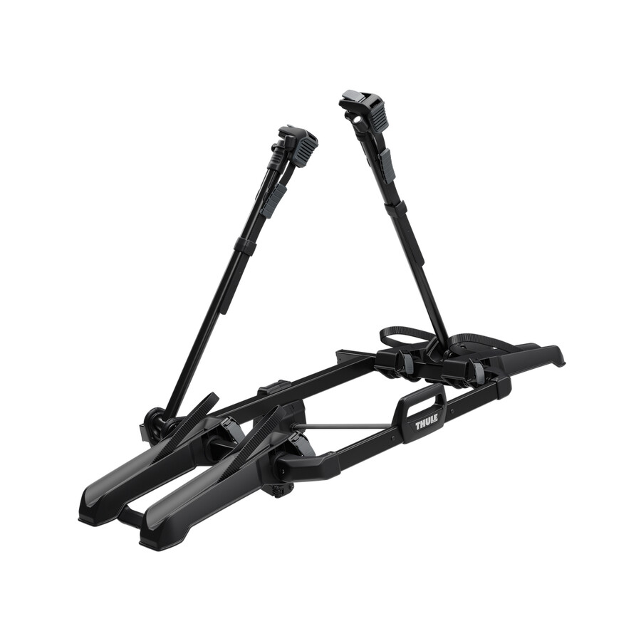 portabici thule outpace con piattaforma di attacco per 2 bici