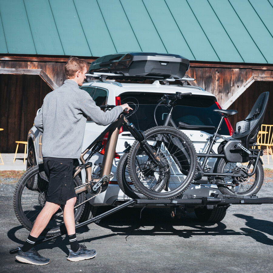 portabici thule vero 2-bike hitch platform