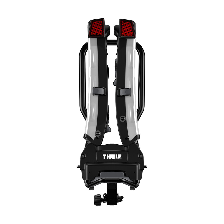 portabici da gancio traino per 2 bici nero