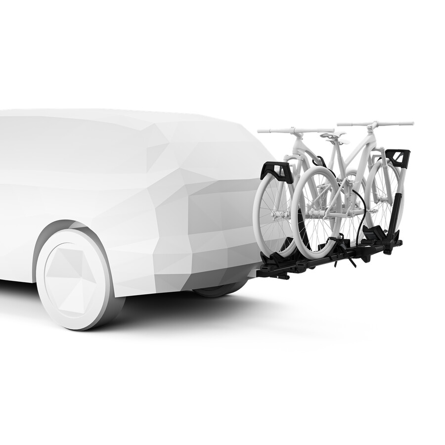 portabici thule verse 2 con piattaforma di attacco per 2 bici