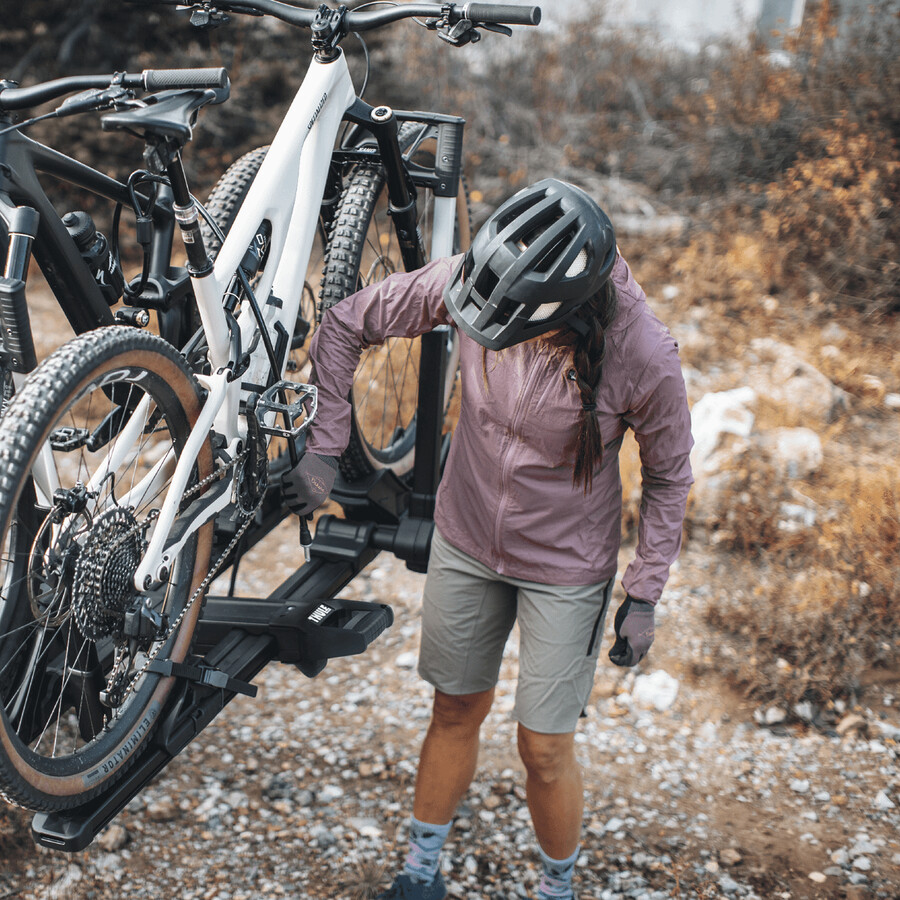 portabici thule verse 2 con piattaforma di attacco per 2 bici