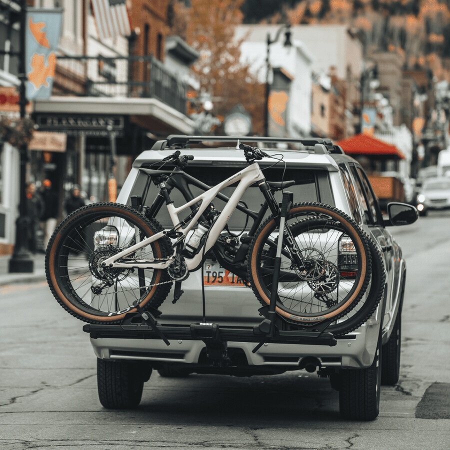 portabici thule verse 2 con piattaforma di attacco per 2 bici