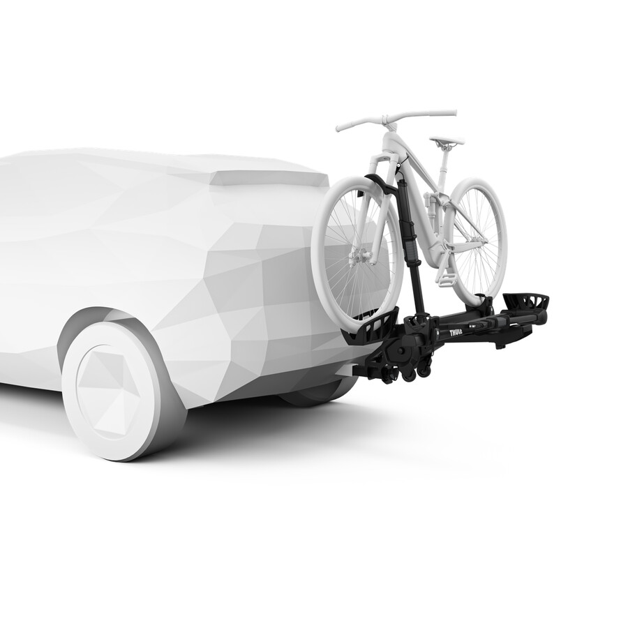portabici da gancio traino per 2 bici da 125 nero