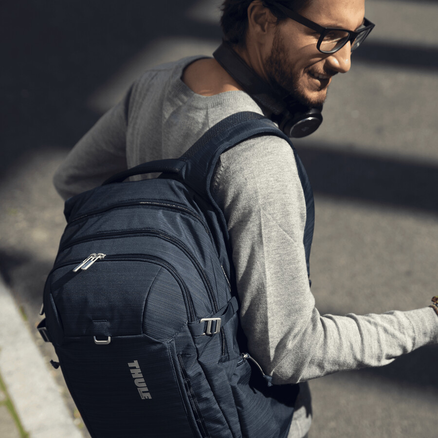 zaino per laptop 24l blu carbonio
