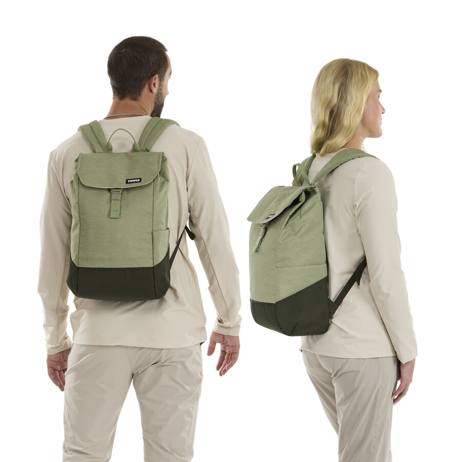 zaino 16l verde silenzioso