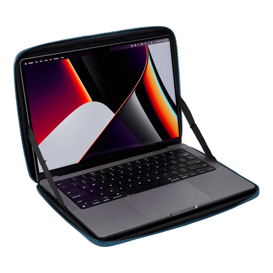 custodia per macbook pro 14 blu