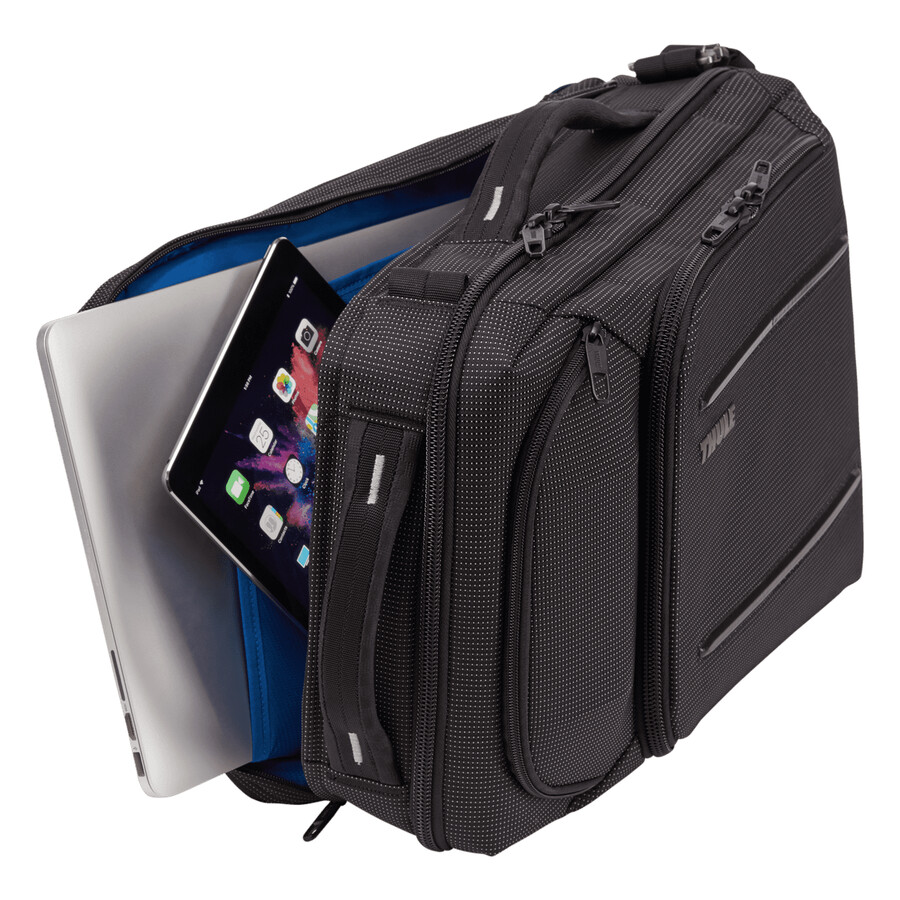 borsa convertibile per laptop da 156 nera