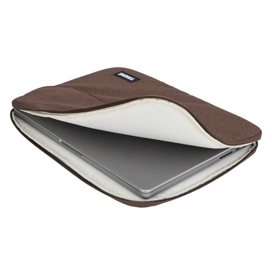 custodia per laptop macbook pro 14 marrone sfumato