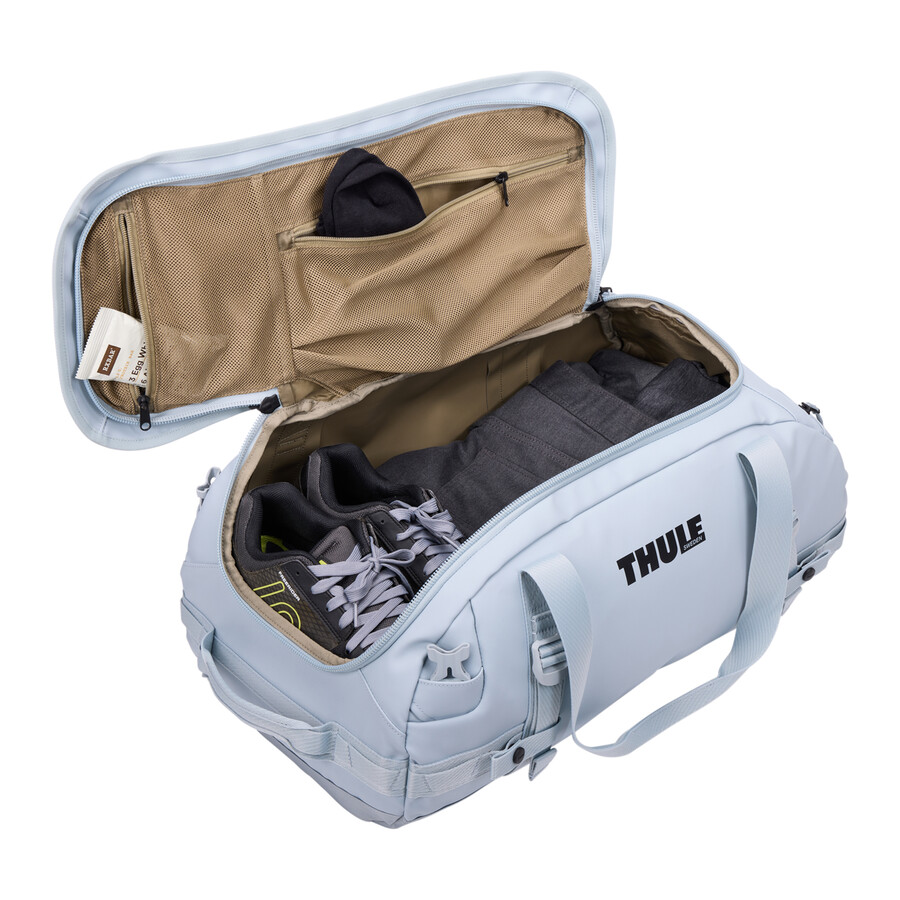 borsone da viaggio 40l blu morbido