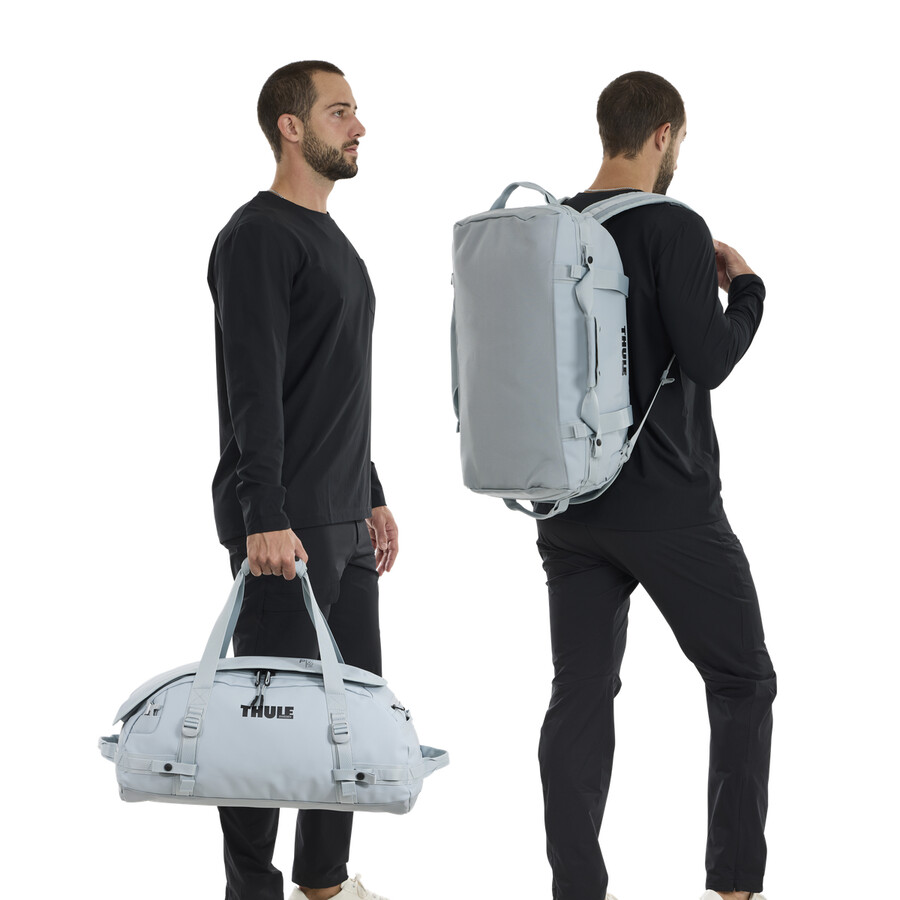 borsone da viaggio 40l blu morbido