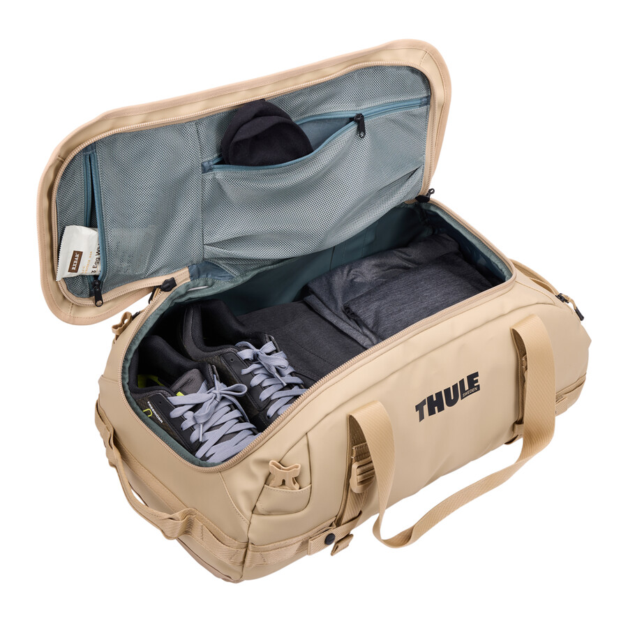 borsone da viaggio 40l beige delicato